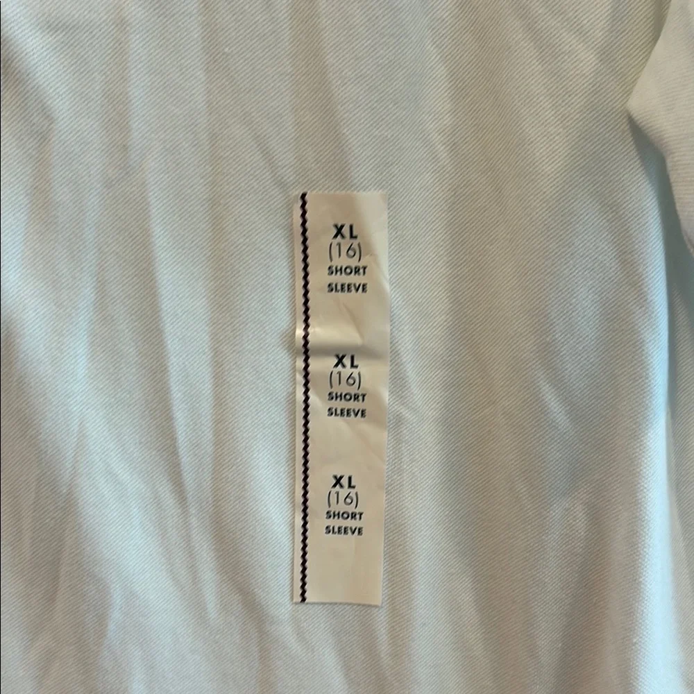 Cat & Jack Polo White Short Sleeve Cotton Blend
